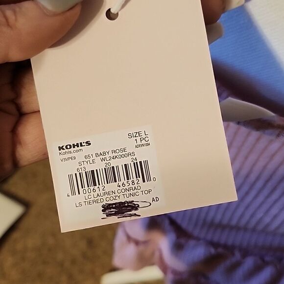 Lauren Conrad Ruffle Long Sleeved - Picture 3 of 4